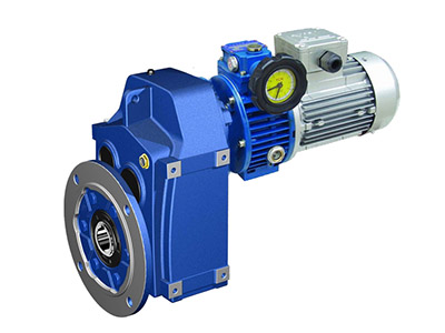  F系列平行轴斜齿轮与无极变速机组合